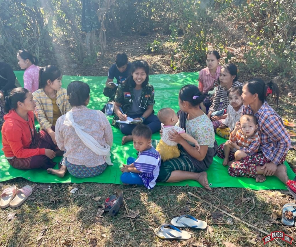 Myo Chaw, a FBR medic, shares love with each patient she gets to treat. Not only do they leave with medicine, but they also leave feeling loved.