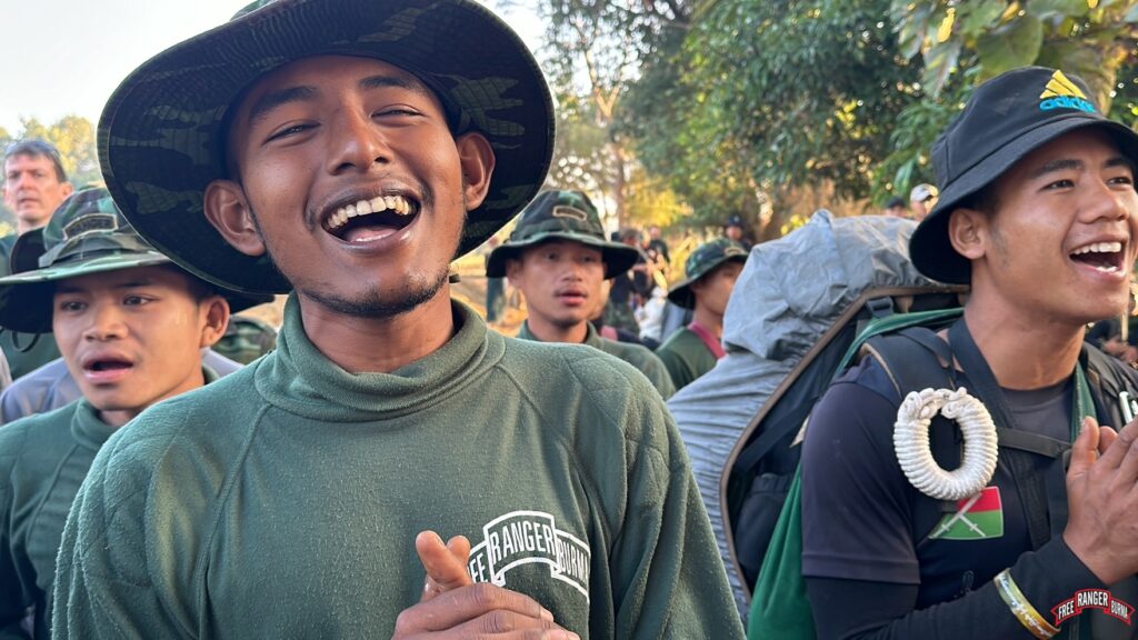  New Ranger singing on the mission.