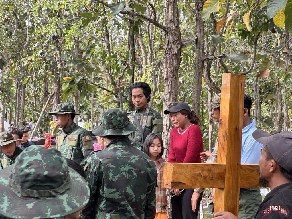 Praying and thanking God for Ko Ko.