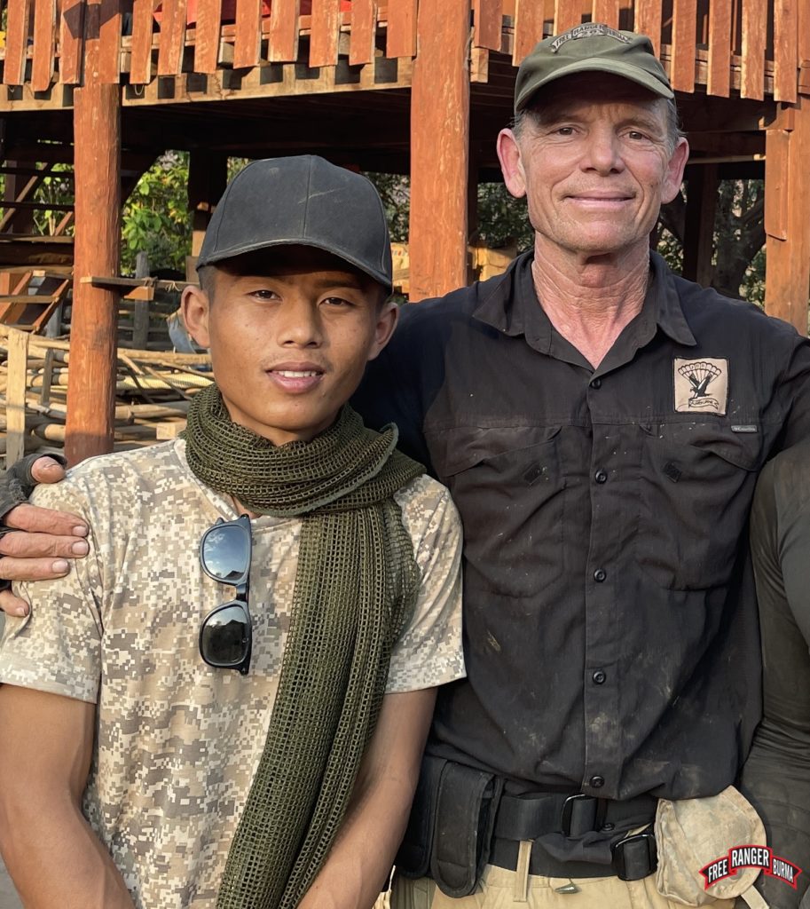 Hsi Hsi and Dave on mission, March 2022.