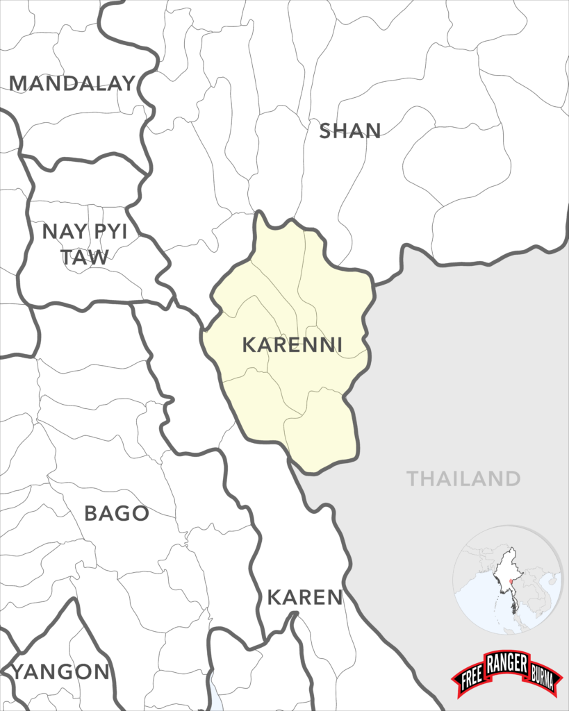 The area with in Burma where Francis was injured.