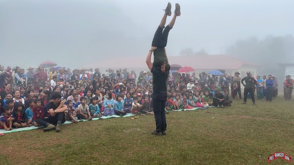 Dancing at a GLC program.