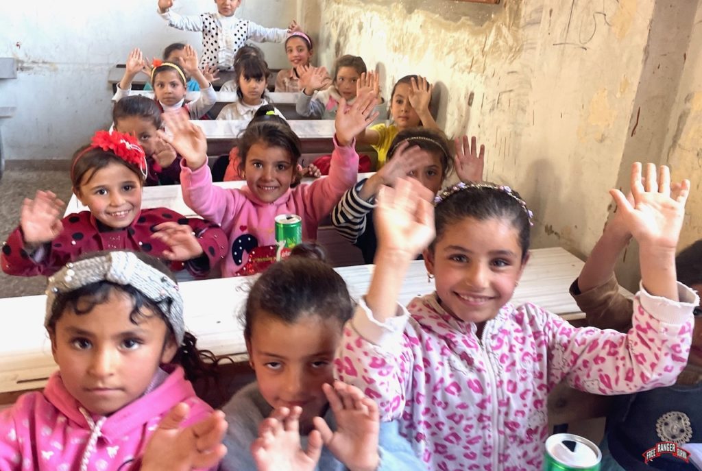 In class at Baghouz now.