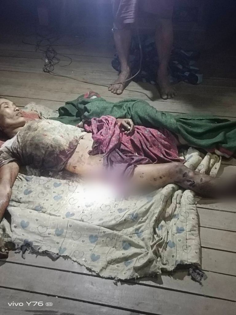 38-year-old Ma Myit Myit San was killed by a Burma Army on February 18.