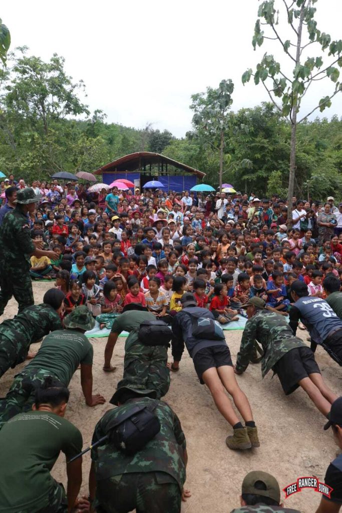 Rangers at a Good Life Club Program.