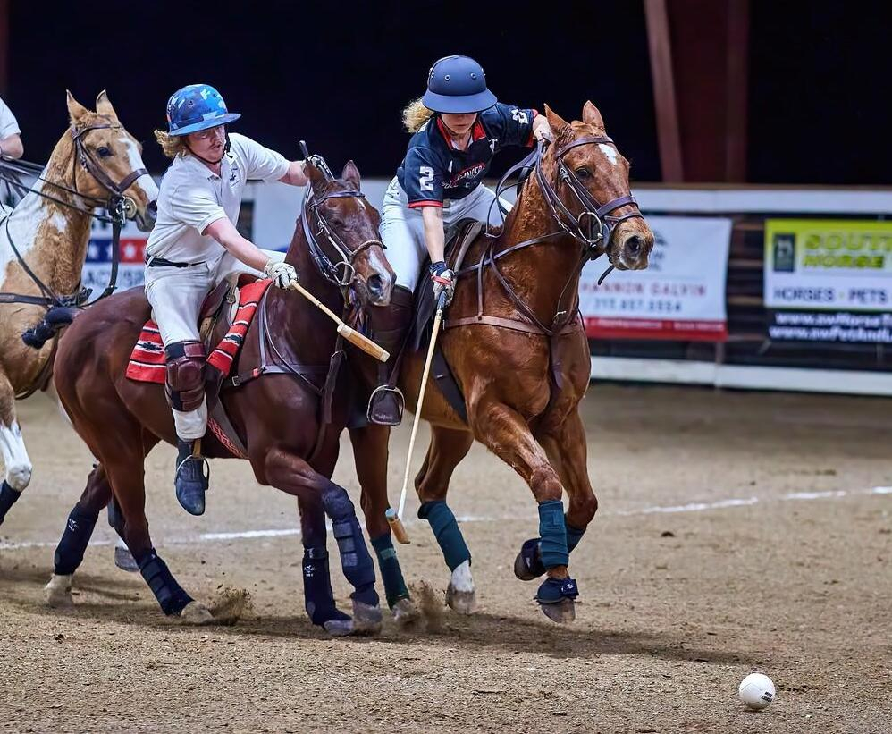 Suu & Sahale on Texas A&M polo team