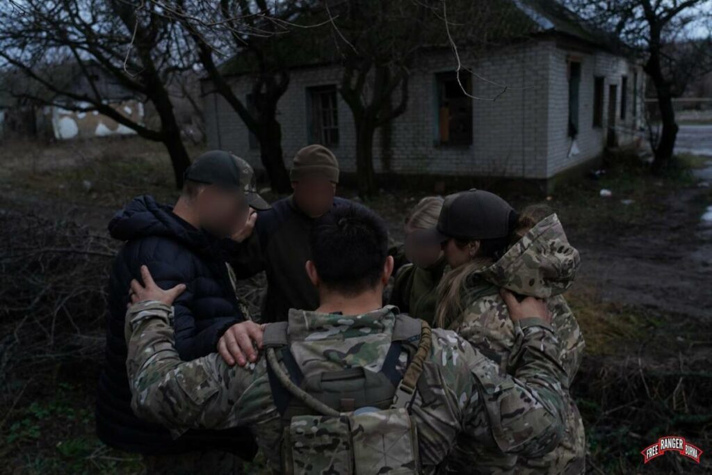 Praying for medics and chaplains.