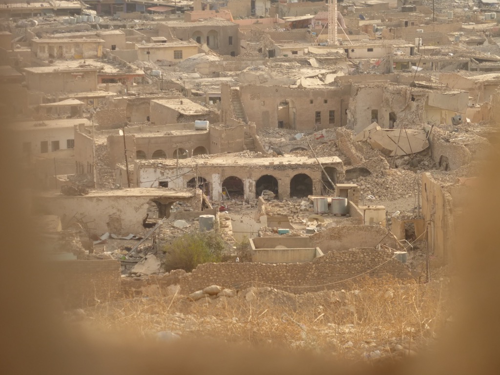 ISIS positions close to us in Sinjar