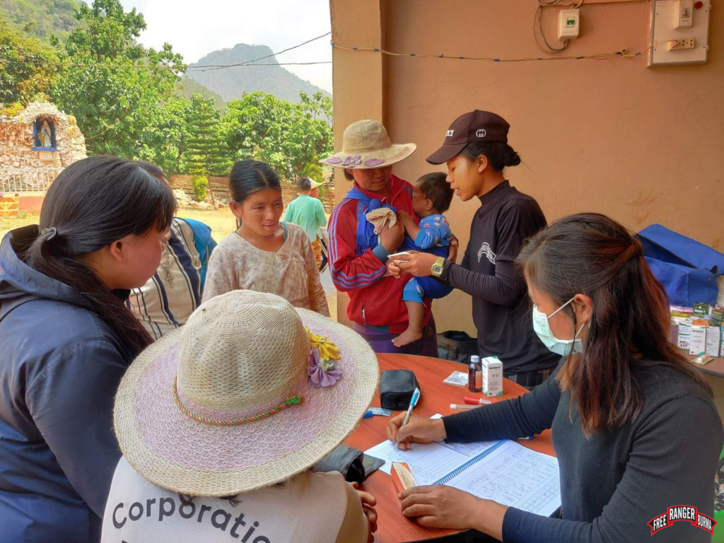 Karenni Ranger medics provide the IDPs with medical consultations, prescriptions, and other necessary medical support.