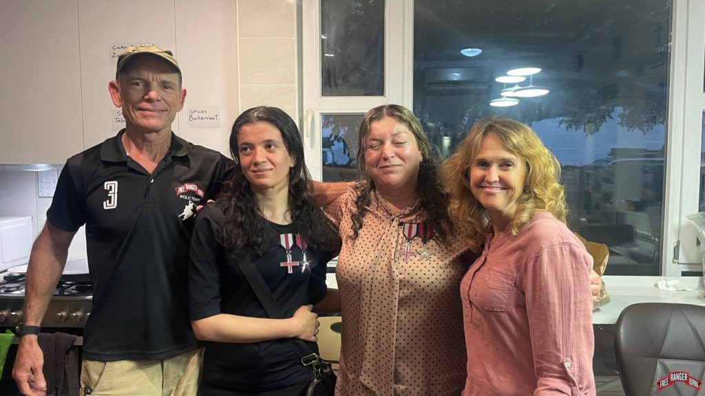 Sousan and her mother with Dave and Karen Eubank.