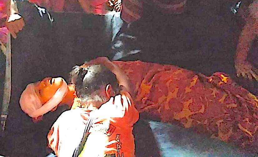 Karen girl, 17 yrs, Naw Bleh Cho, killed by Burma Army mortars.