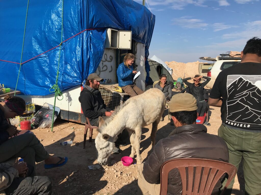 Snowflake at devotions.