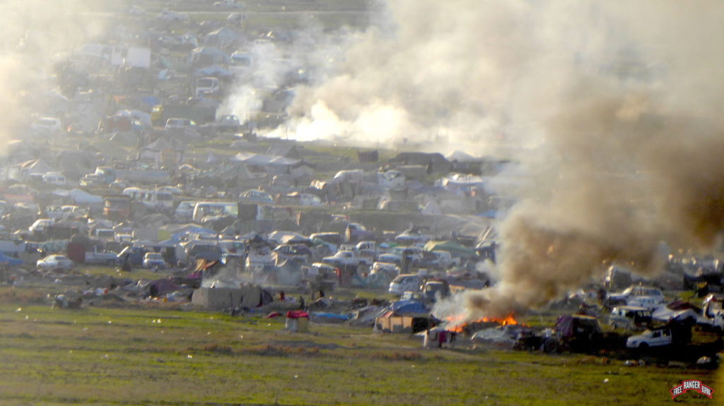 Death throes of Baghouz, the last stronghold of ISIS, in 2019.