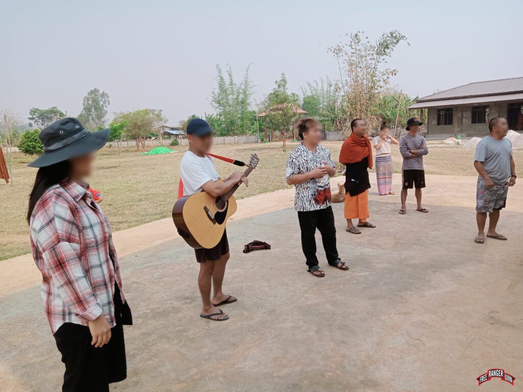 Rangers sing and share at a GLC program.