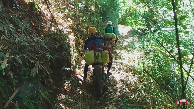 FBR team traveling to remote villages.