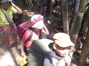 They Are Running Again, This Time With Babies: Over 1,700 Villagers Flee as Burma Army Attacks and Builds Roads in Northern Karen State