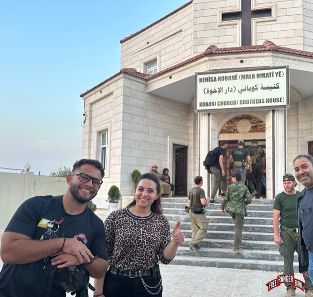 New church in Kobane.