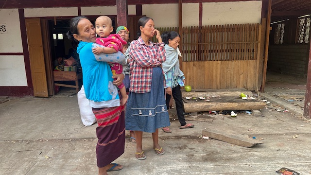 Families we just evacuated.