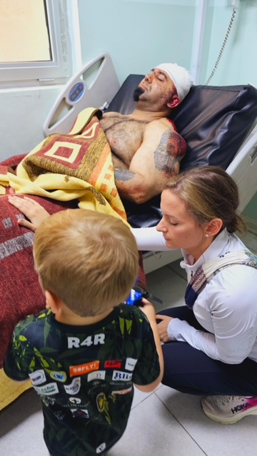 3-year-old Hawk insisted on being the first to pray for the man they witnessed flip through the air and slam onto the pavement after he was hit by a speeding car. 