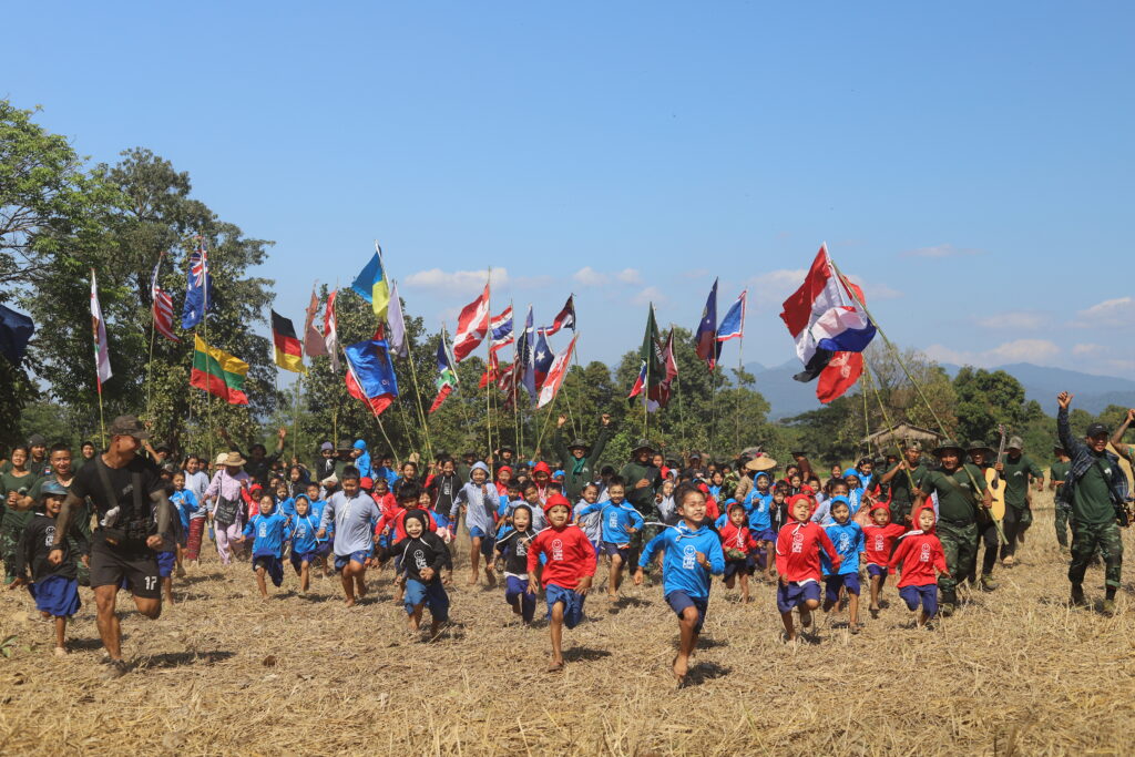 Finishing the Good Life Club with the "charge."