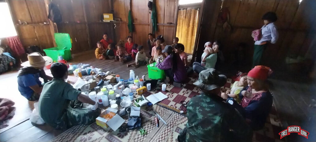 Karenni Rangers' medical clinic.