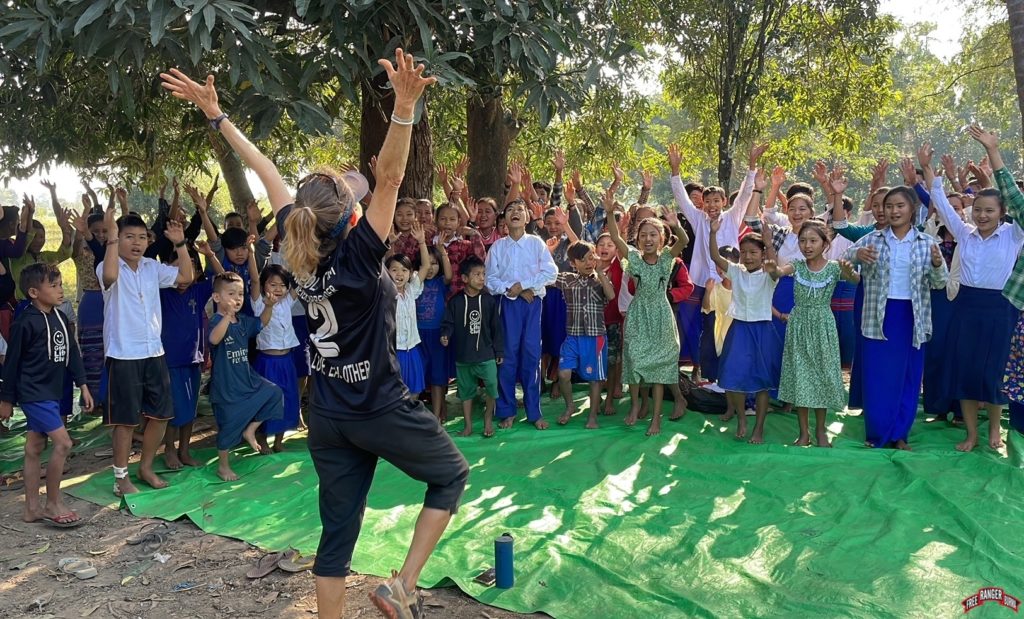 Karen at a Good Life Club.