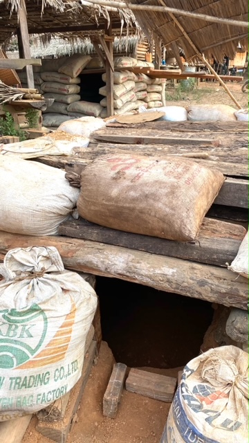 Naw Way Hta village newly constructed bunker