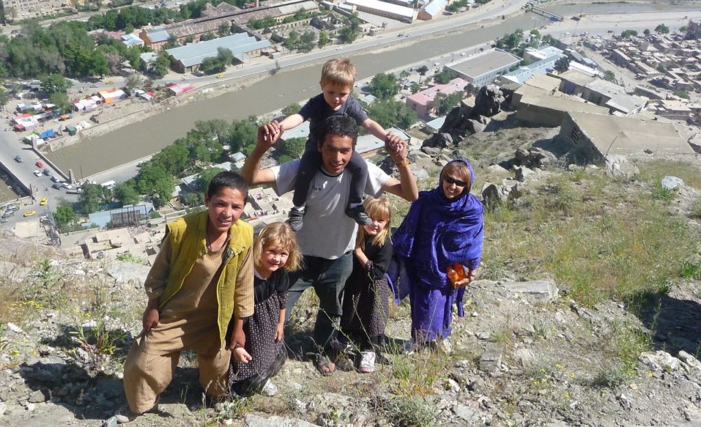 Above Kabul in 2007