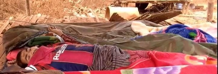 The three people killed by the Burma airstrike