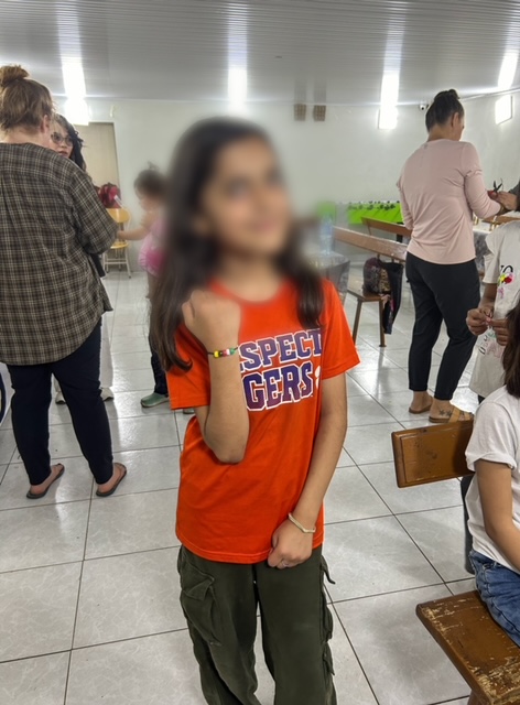 Good Life Club bracelets during the Kids' Club.