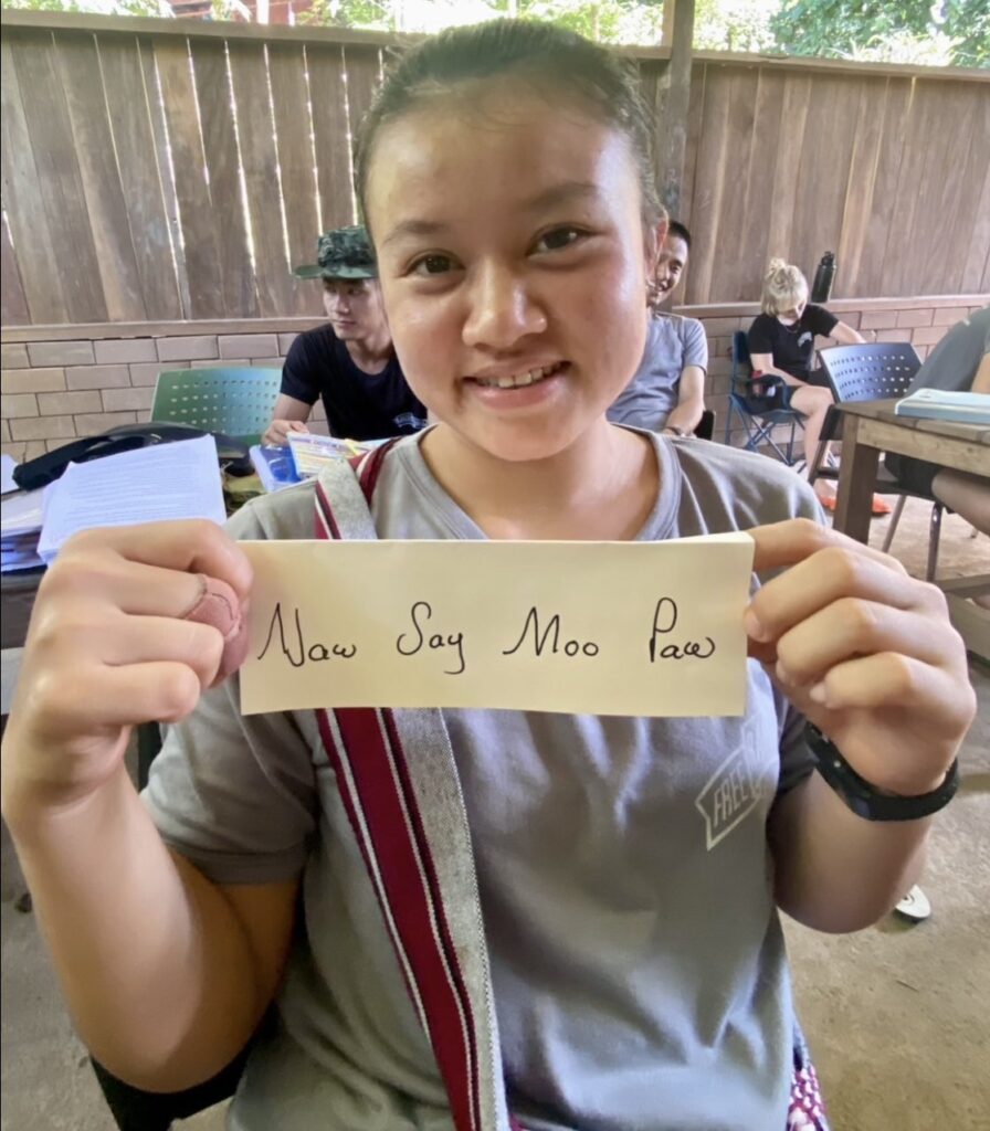 Naw Say Moo Paw while a JSMK student.