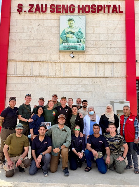 Team at Zau Seng hospital.