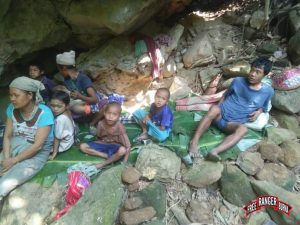 Burma Army Drops Bombs on Villagers and FBR Teams Provide Food, Shelter and Medical Care to Families in Hiding.