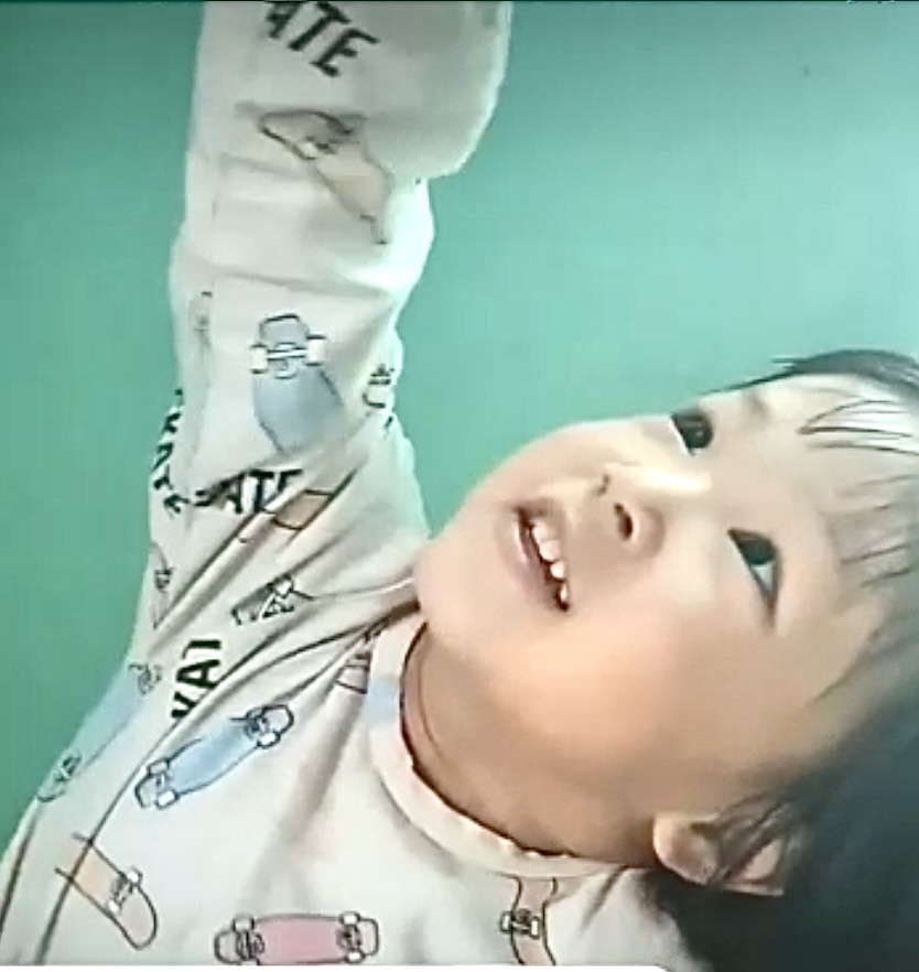 Zau’s daughter, Ing Ing, sending us scripture.