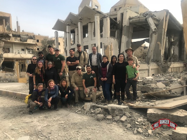 Armenian Apostolic church, destroyed by ISIS, 2018