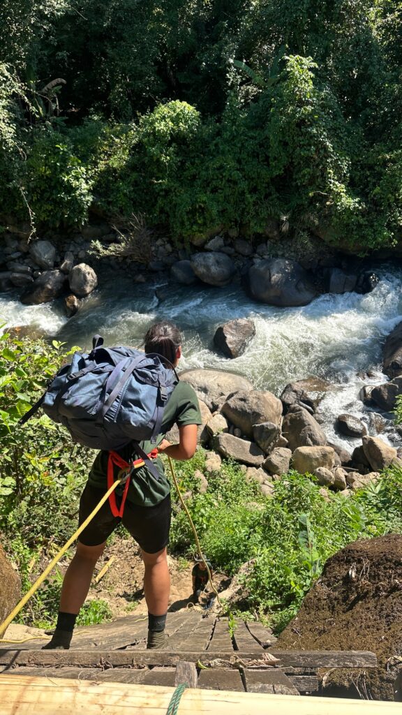 Rangers are encouraged to face their fears head-on; rappelling provides an excellent opportunity.