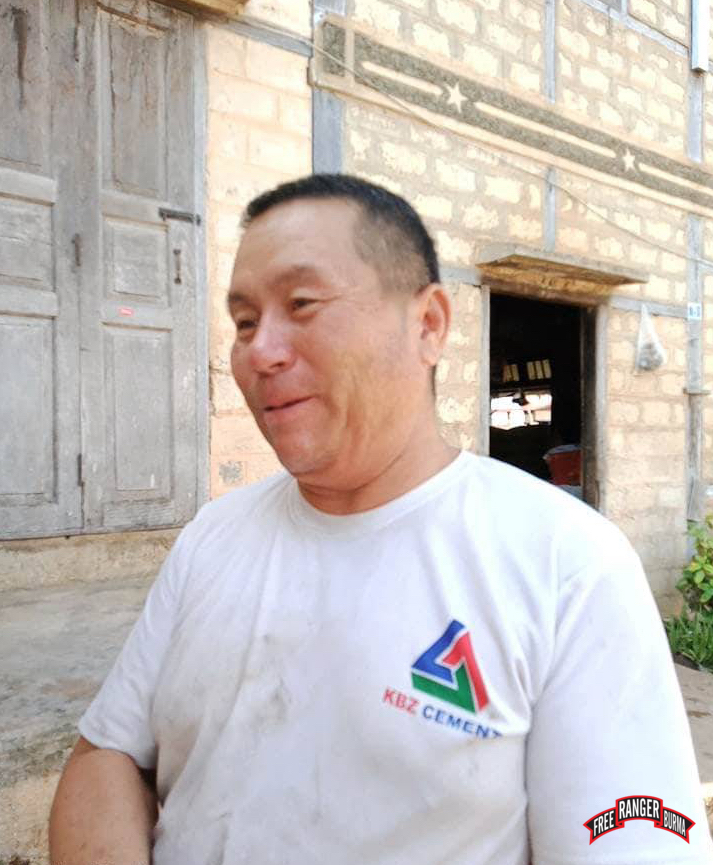 The father of Ranger Saw Mg; he was killed by the Burma Army as he tried to go home. 