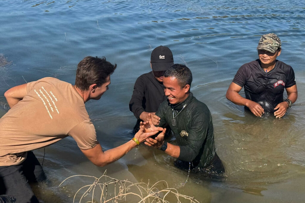 Myint Oo, full of the joy of Jesus.