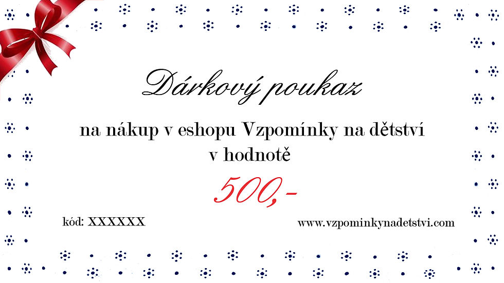 Miniatura: Dárkový poukaz do eshopu