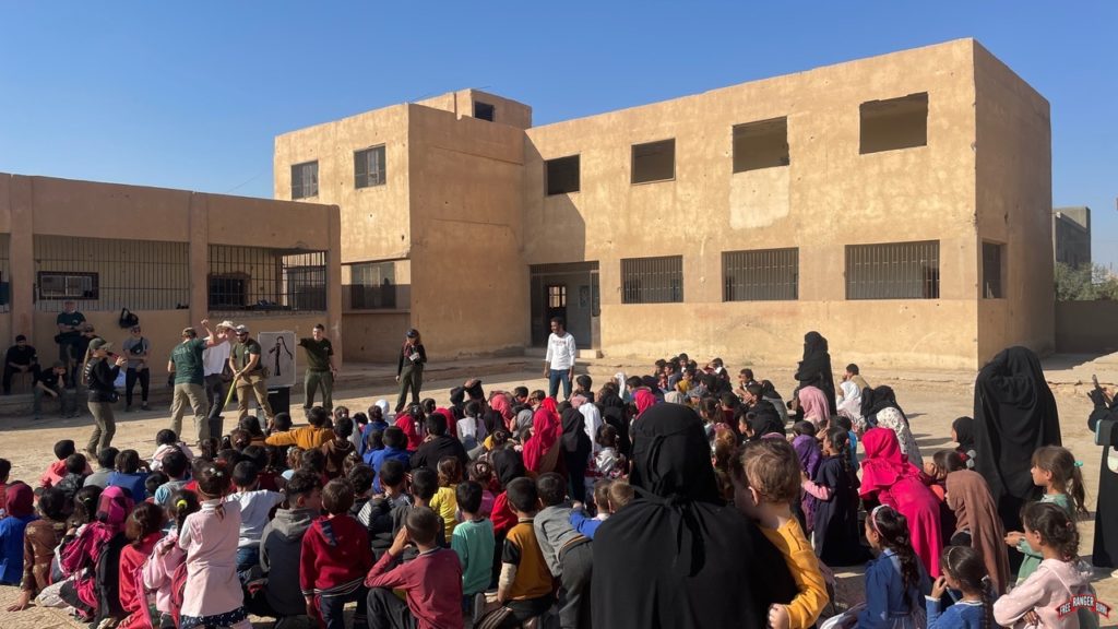 GLC program at new Baghouz school.