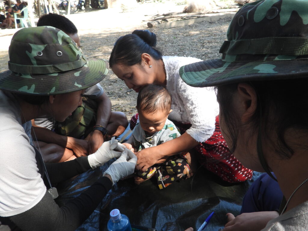 Our medics provide care and healing to villagers, bringing comfort and support to those in need.
