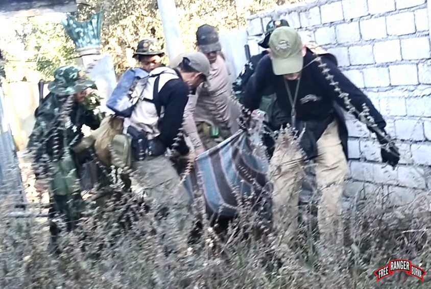 Francis to safety while under fire after he stepped on a landmine.