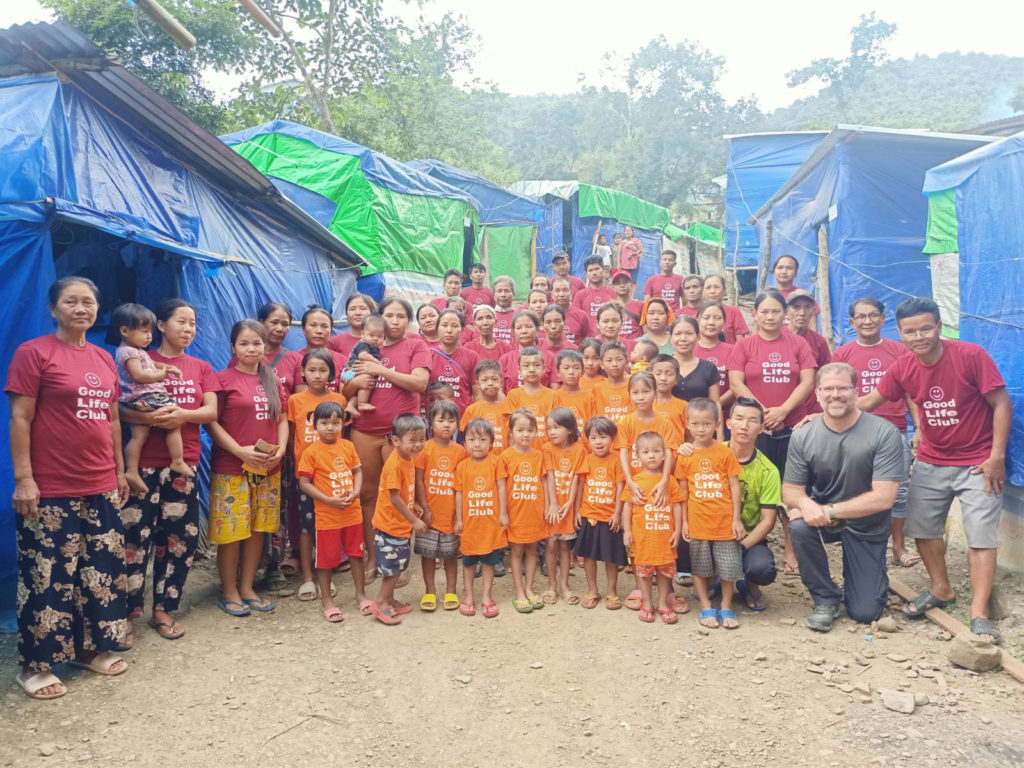 Good Life Club at IDP Camp in Chin State.