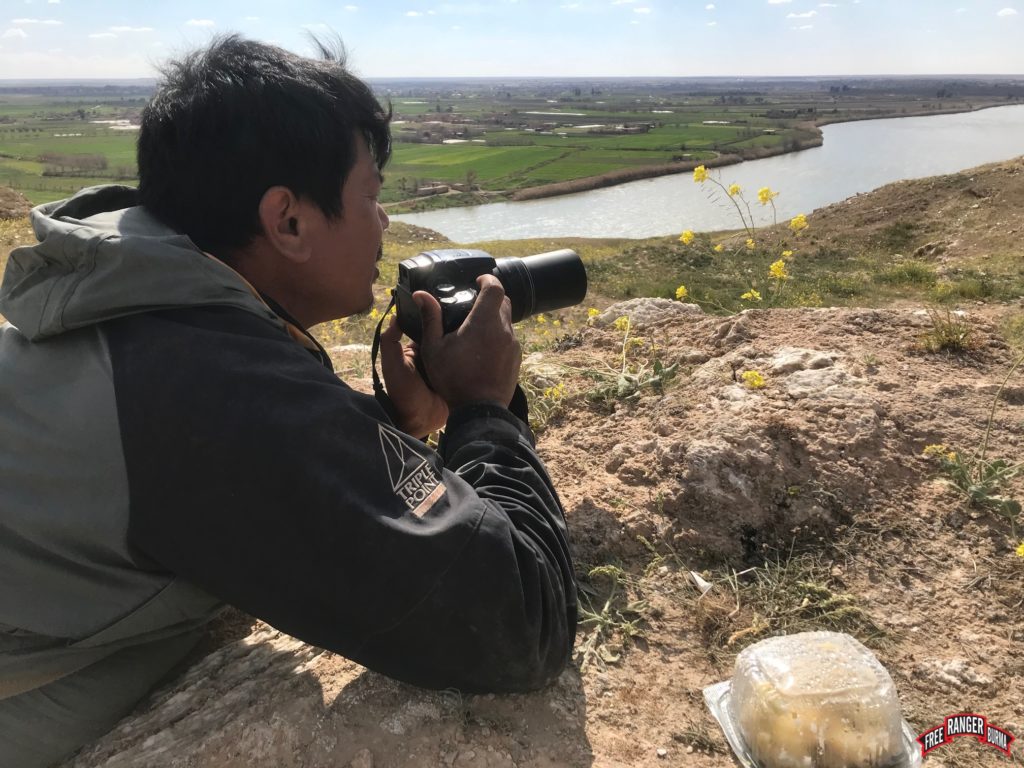 Zau documents last stronghold of ISIS at Bagouz, Syria.