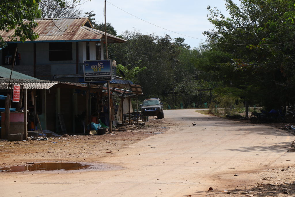 Nan Shwe Mon village after being abandoned