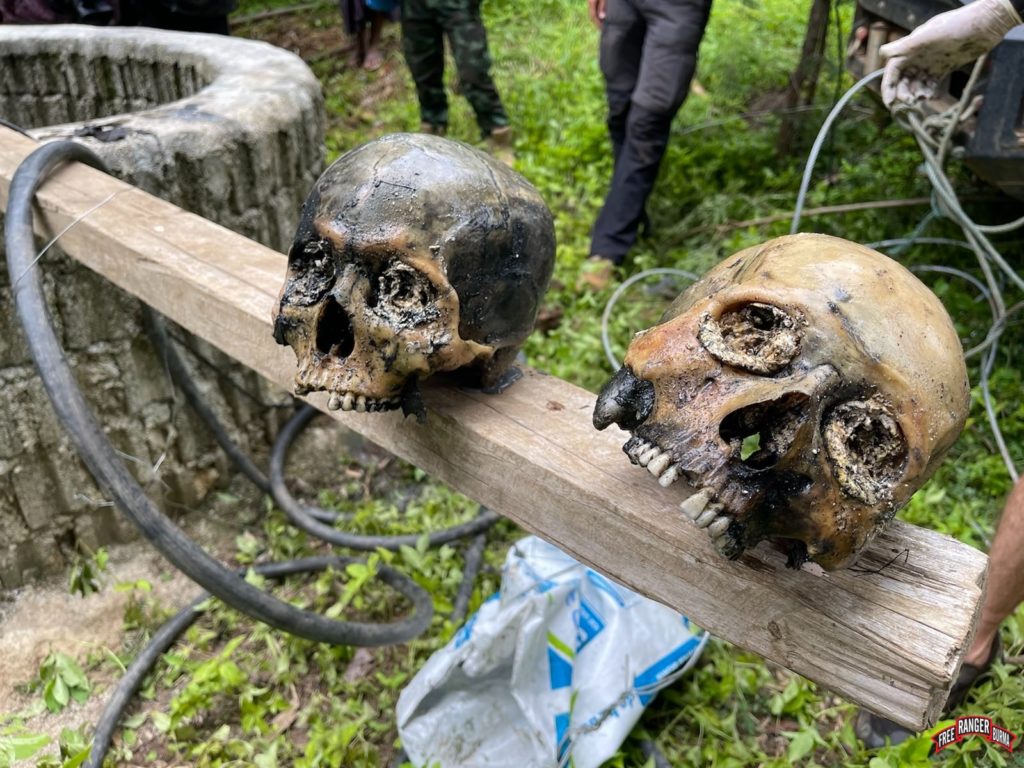 What was left of Francisco and Galintino bodies.