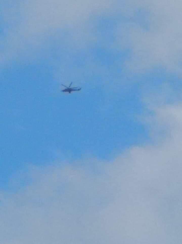 Russian attack helicopter Mi 35