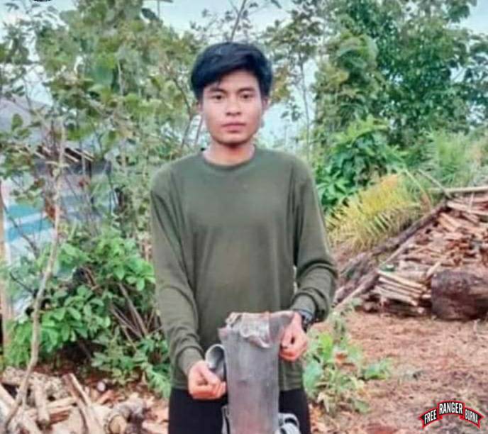 Ranger Maung Francisco Jajar, killed in a Burma Army drone attack.