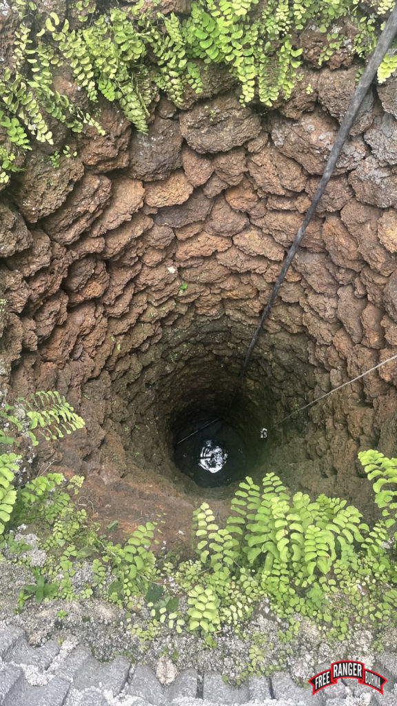 The well where the brother's Francisco age 27, and Galintino 31 were thrown.