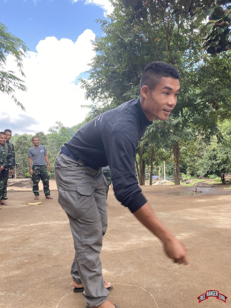 Ree Doh teaching GLC games to Advanced Ranger teams.